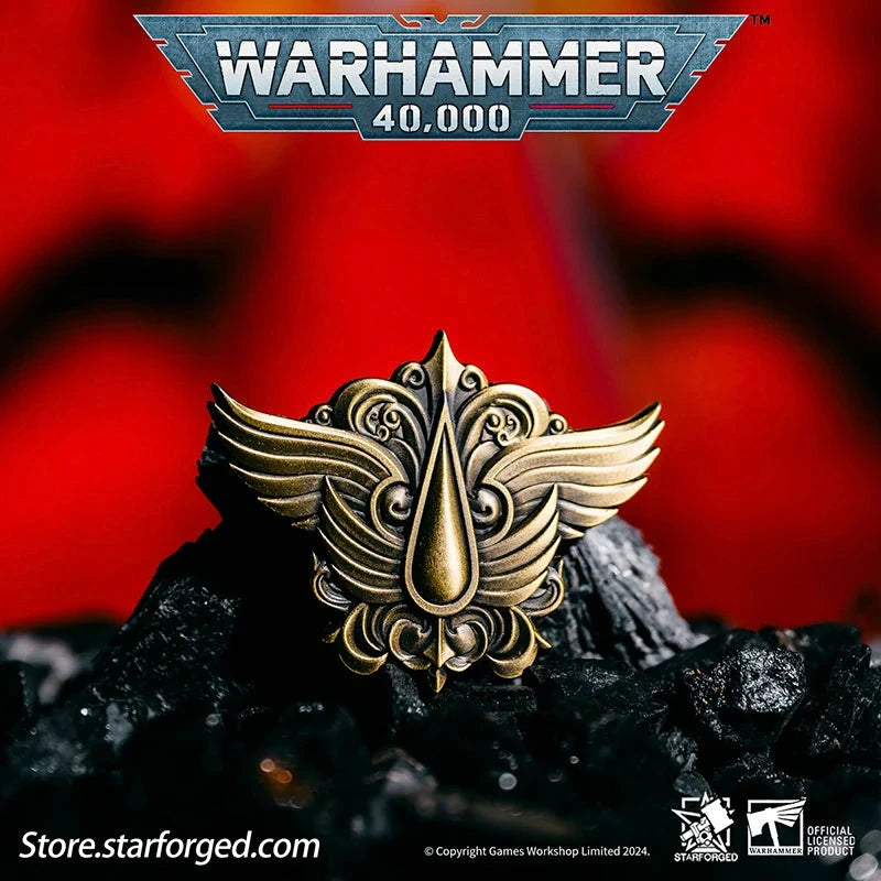 Starforged: Warhammer 40,000 Pin Badge - Chapter Icon: Blood Angels Pins Starforged 