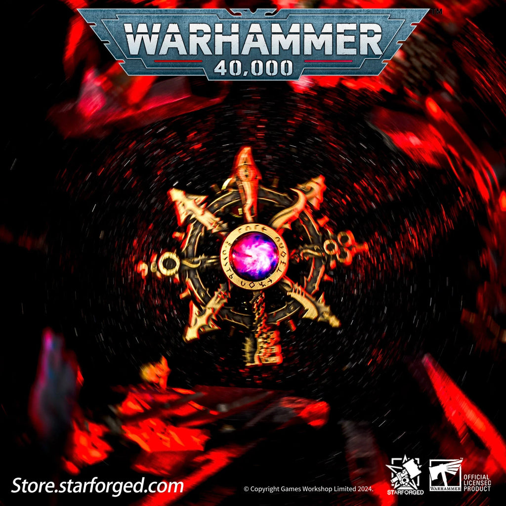 Starforged: Warhammer 40,000 Pin Badge - Eye of Terror Pins Starforged 