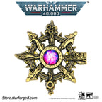 Starforged: Warhammer 40,000 Pin Badge - Eye of Terror Pins Starforged 
