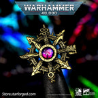 Starforged: Warhammer 40,000 Pin Badge - Eye of Terror Pins Starforged 