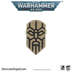 Starforged: Warhammer 40,000 Pin Badge - Leagues of Votann Xenos Faction Pin Pins Starforged 