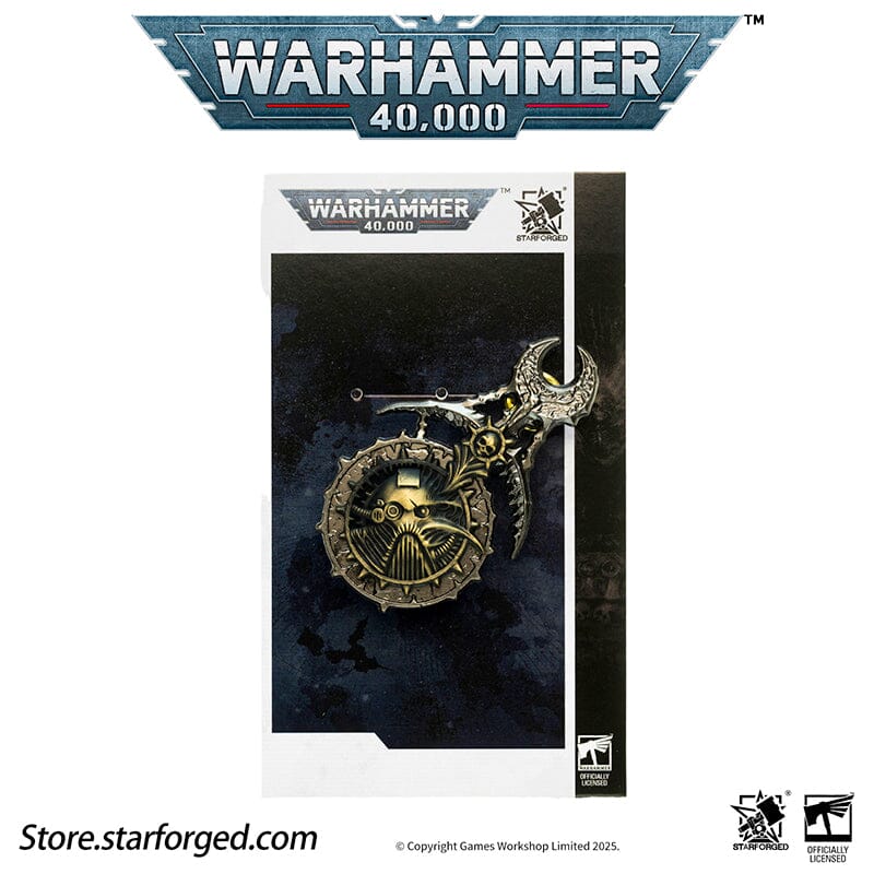 Starforged: Warhammer 40,000 Pin Badge - Mark of Ruinous Powers "Sleaanesh" Armorial Pin Pins Starforged 