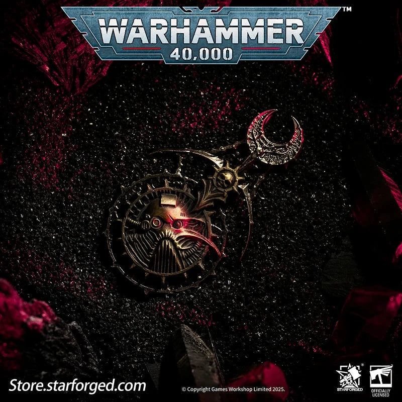 Starforged: Warhammer 40,000 Pin Badge - Mark of Ruinous Powers "Sleaanesh" Armorial Pin Pins Starforged 