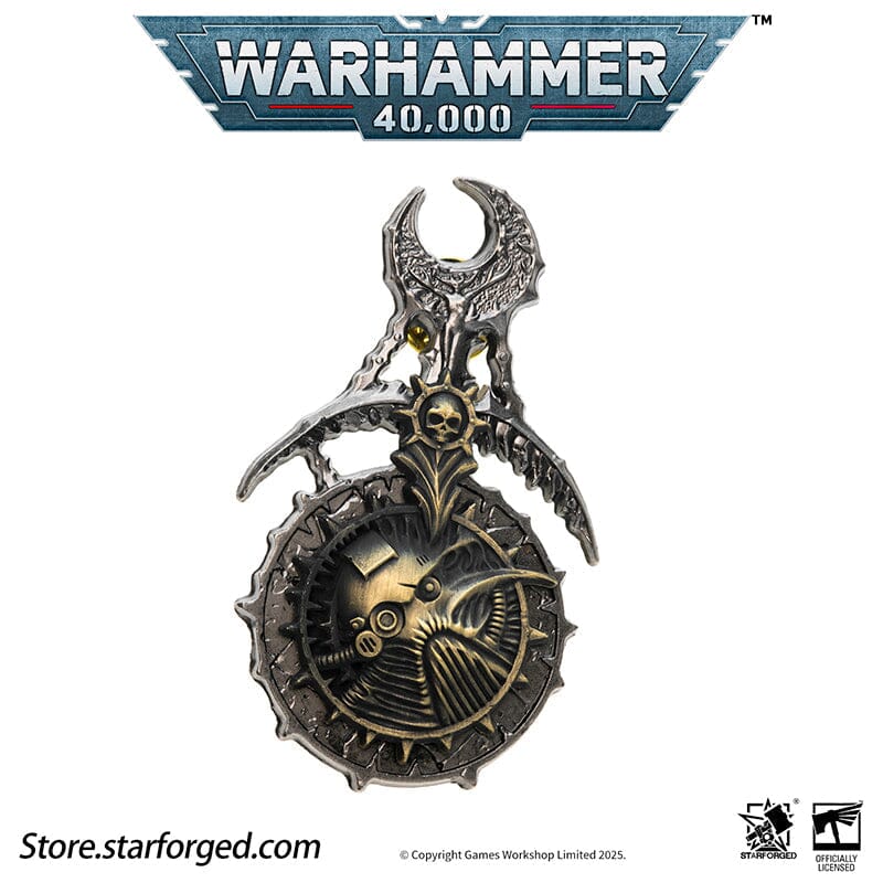 Starforged: Warhammer 40,000 Pin Badge - Mark of Ruinous Powers "Sleaanesh" Armorial Pin Pins Starforged 