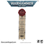 Starforged: Warhammer 40,000 Pin Badge - Space Marines Purity Seals: Astartes Pins Starforged 