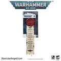 Starforged: Warhammer 40,000 Pin Badge - Space Marines Purity Seals: Astartes Pins Starforged 