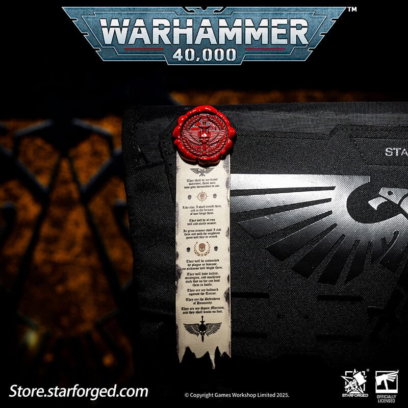 Starforged: Warhammer 40,000 Pin Badge - Space Marines Purity Seals: Astartes Pins Starforged 