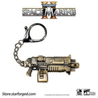 Starforged: Warhammer 40,000 - Space Marine 2 Boltgun Keychain Keychains Starforged 