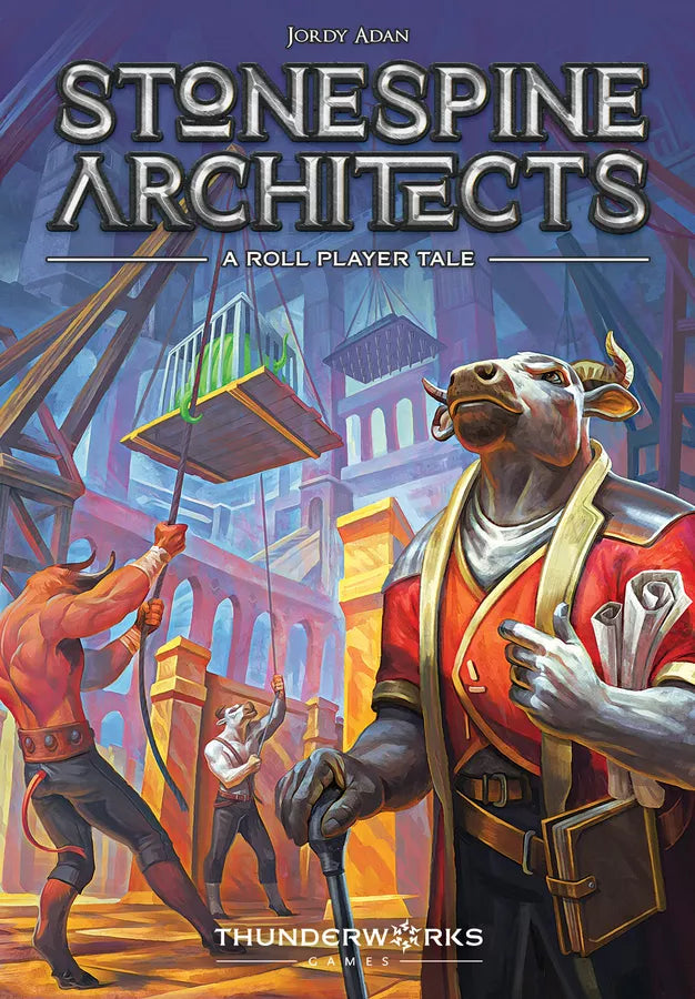 Stonespine Architects + Shrines & Fountains Mini Expansion Board Games Thunderwork Games