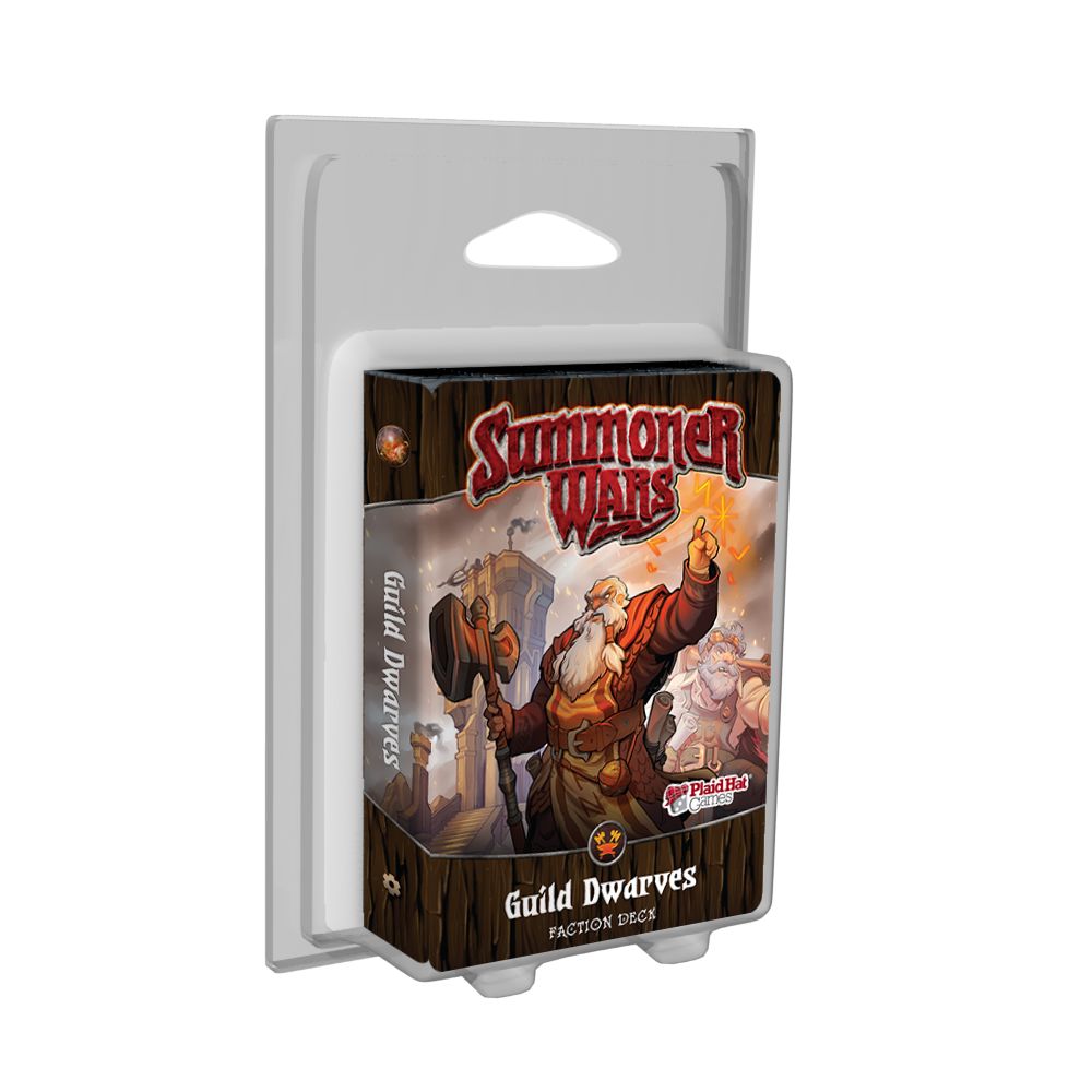 Summoner Wars 2nd Edition: Guild Dwarves Faction Deck LCG Plaid Hat 