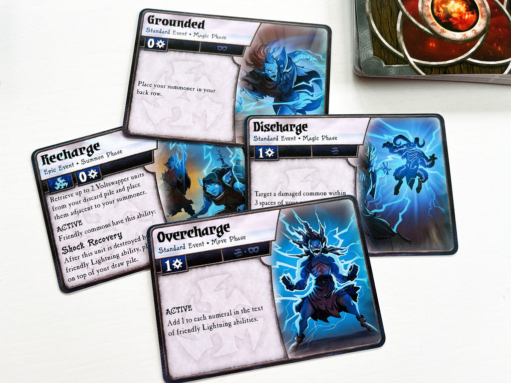 Summoner Wars 2nd Edition: Storm Goblins Faction Deck LCG Plaid Hat