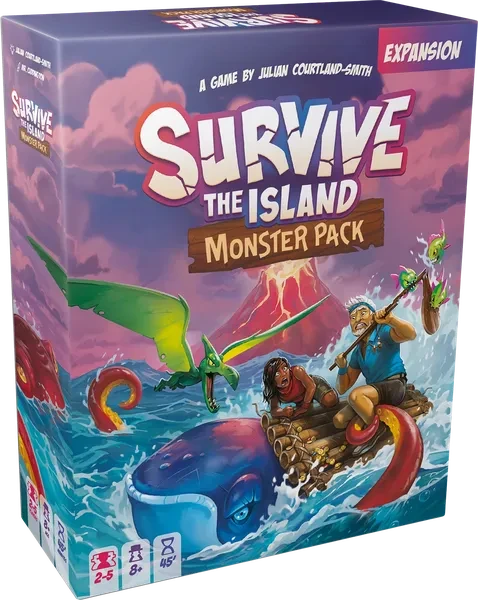 Survive The Island: Monster Pack Board Games Asmodee