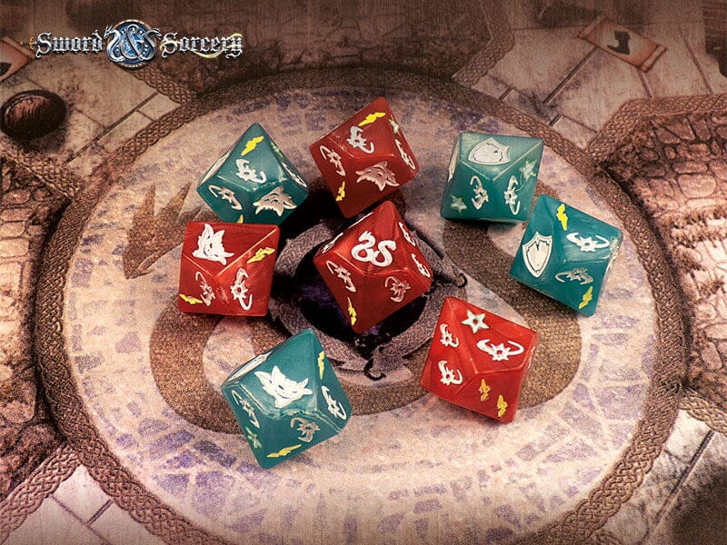Sword & Sorcery - Custom Dice Pack Dice Sets & Games Ares Games