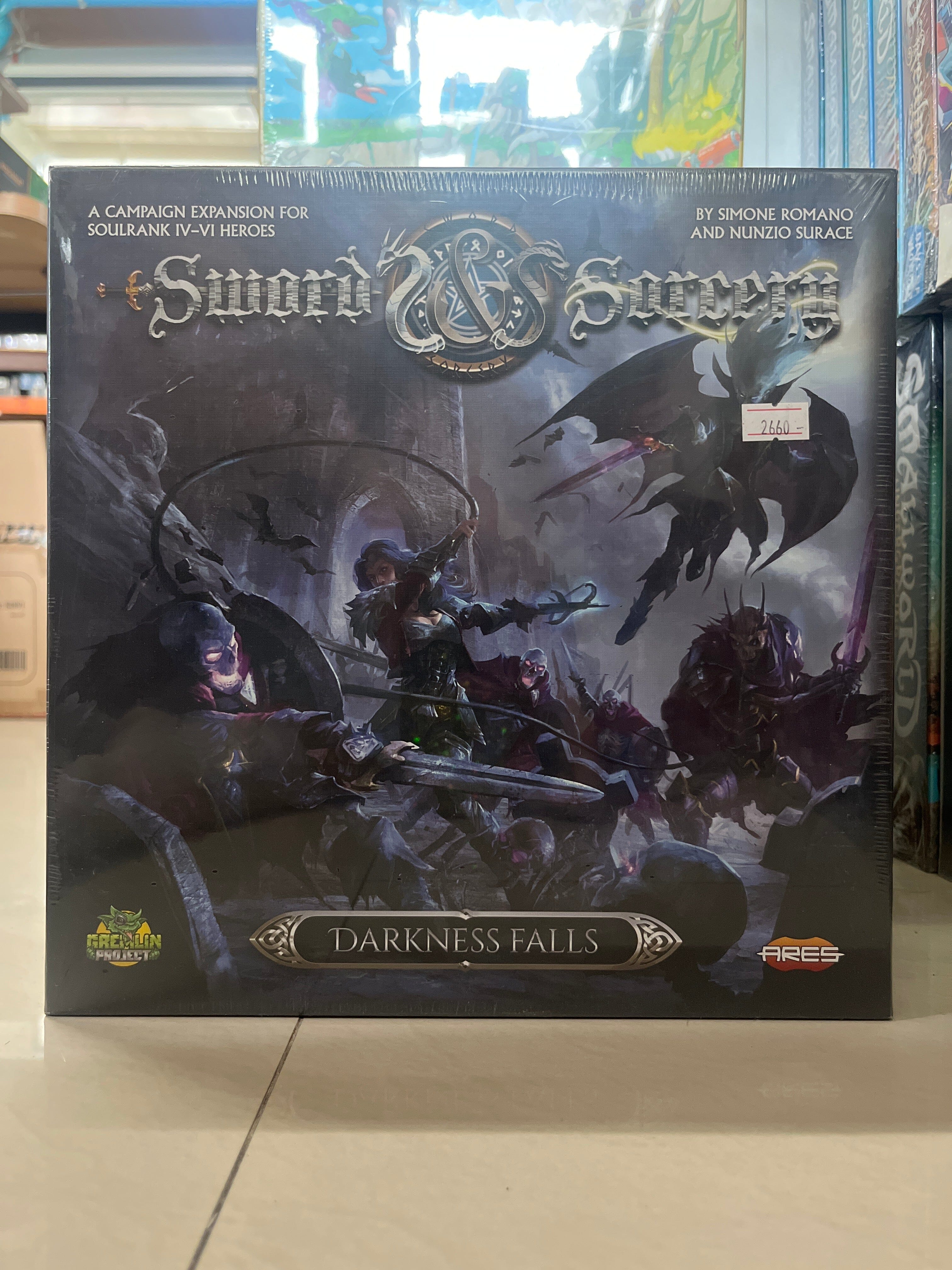 Sword & Sorcery: Darkness Falls Board Game ARES GAMES