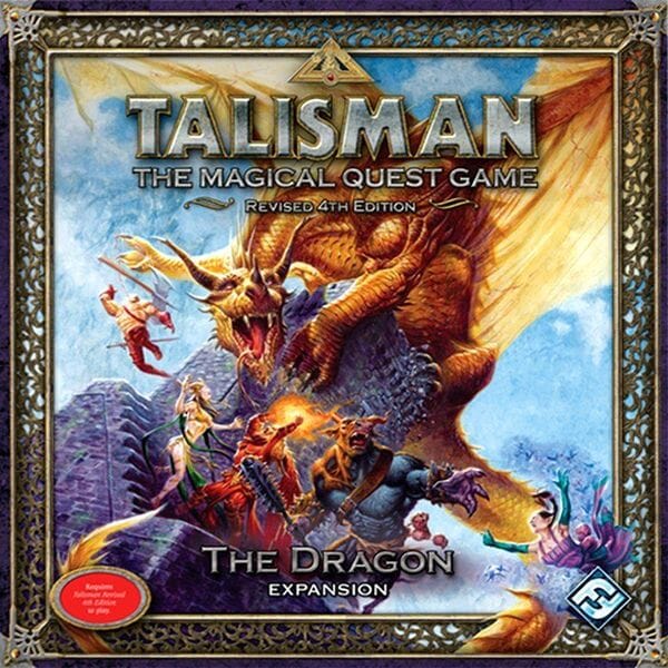 Talisman: The Dragon Expansion Board Game FFG