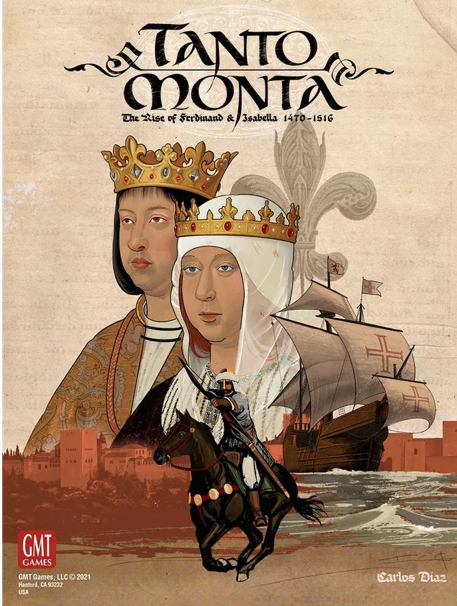 Tanto Monta: The Rise of Ferdinand and Isabella Board Games GMT Games