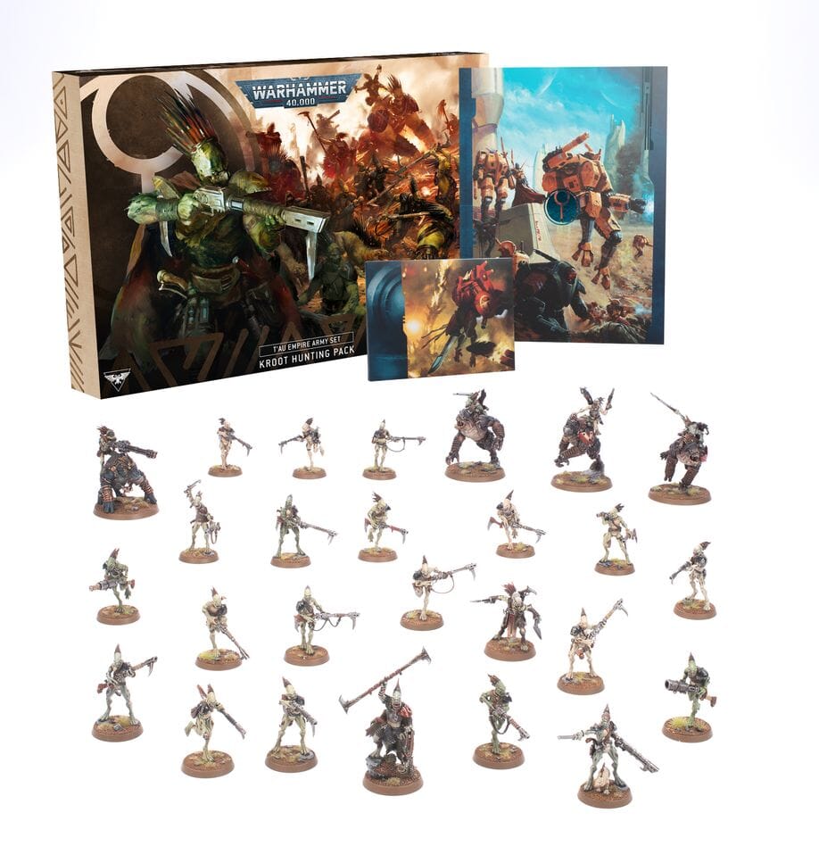 T'au Empire Army Set: Kroot Hunting Pack Miniatures Games Workshop
