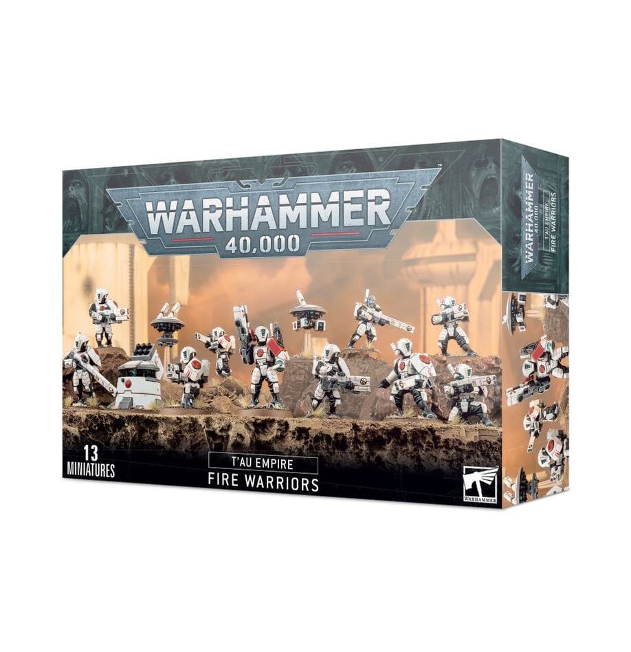 Tau Empire Fire Warrriors Miniatures Games Workshop