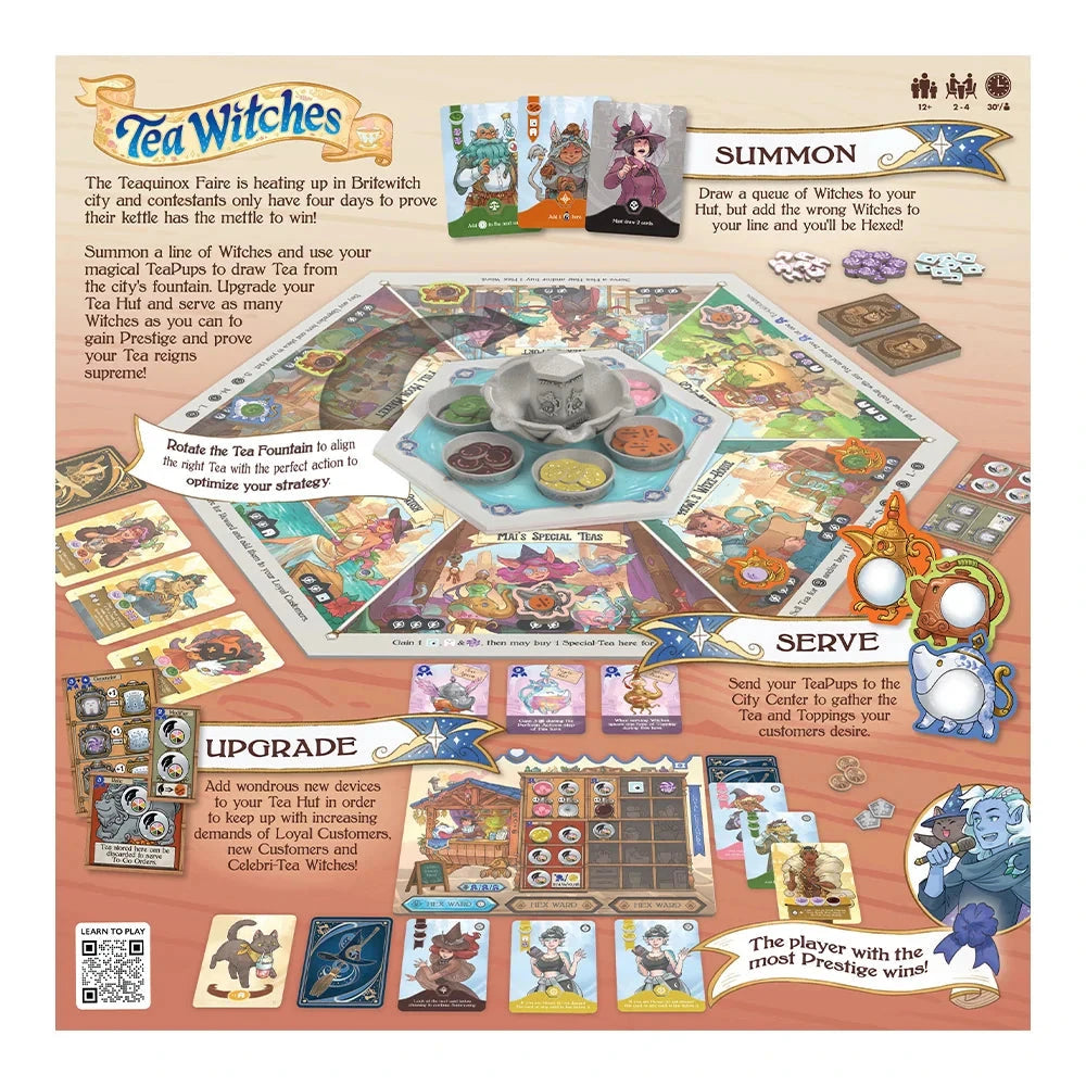 Tea Witches Board Games The Op 