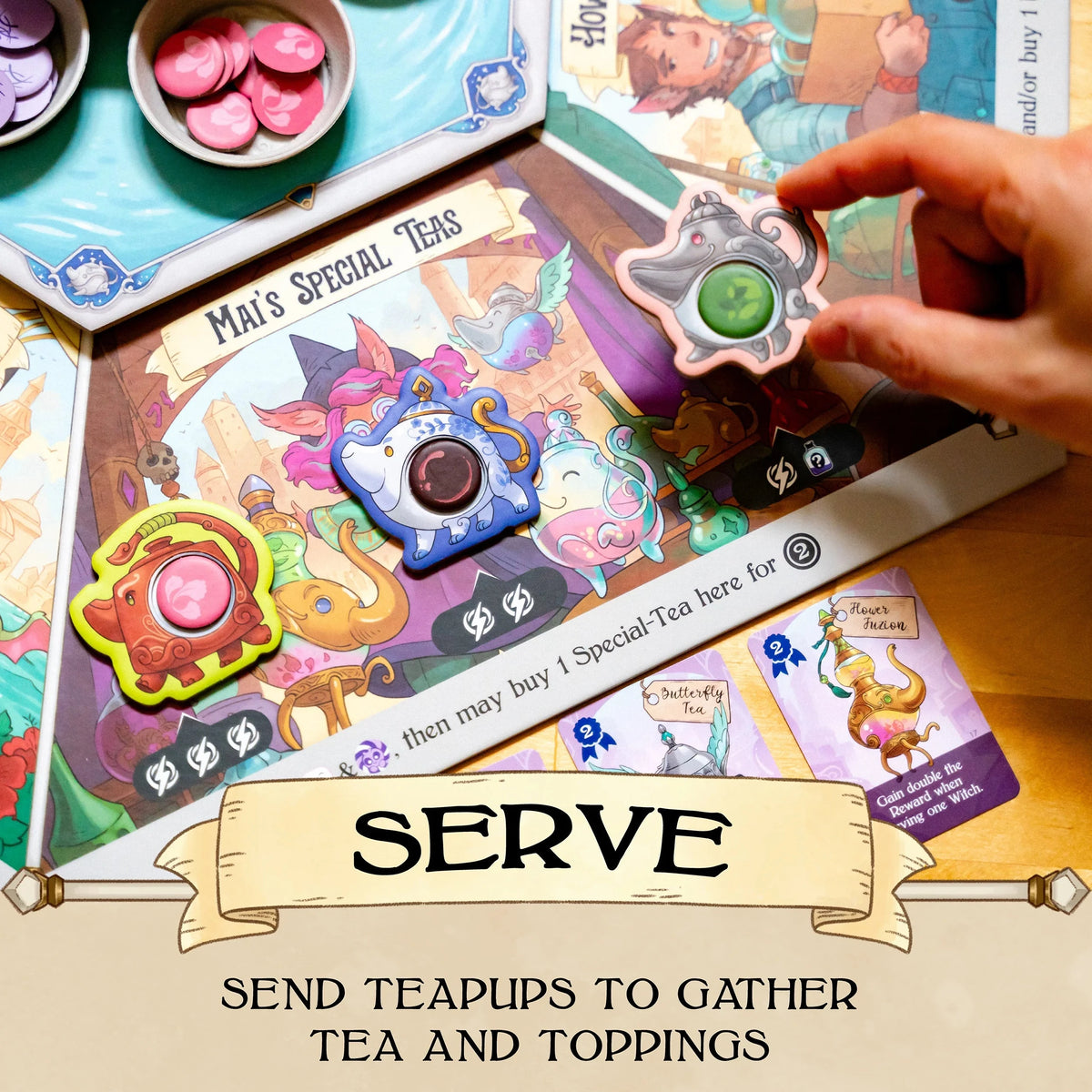 Tea Witches Board Games The Op 