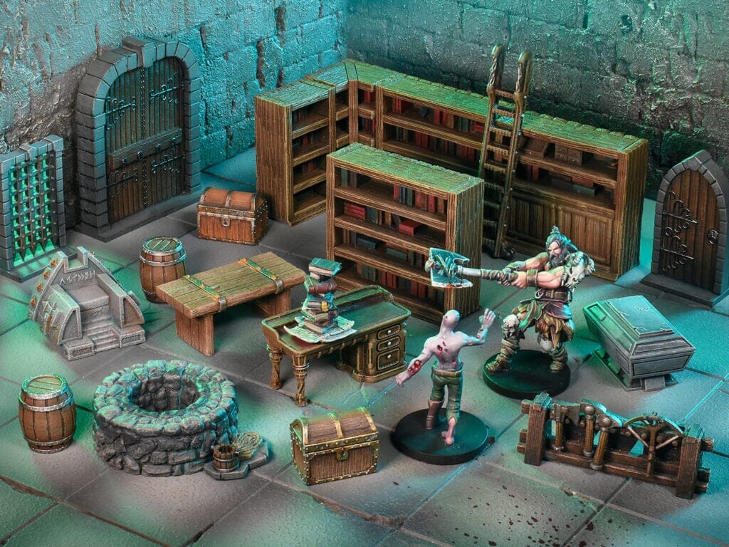 Terrain Crate: Dungeon Essentials Miniatures Terrain Crate