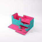 The Academic 133+ XL Deck Box: Tolarian Edition Card Game Accessories Gamegenic Teal/Pink