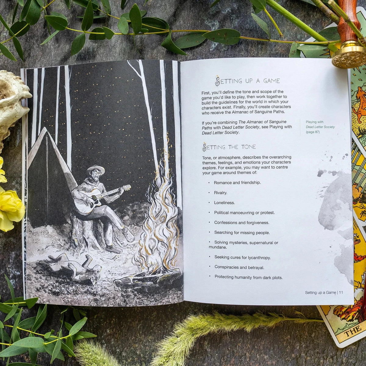 The Almanac of Sanguine Paths RPG Montford Tales 