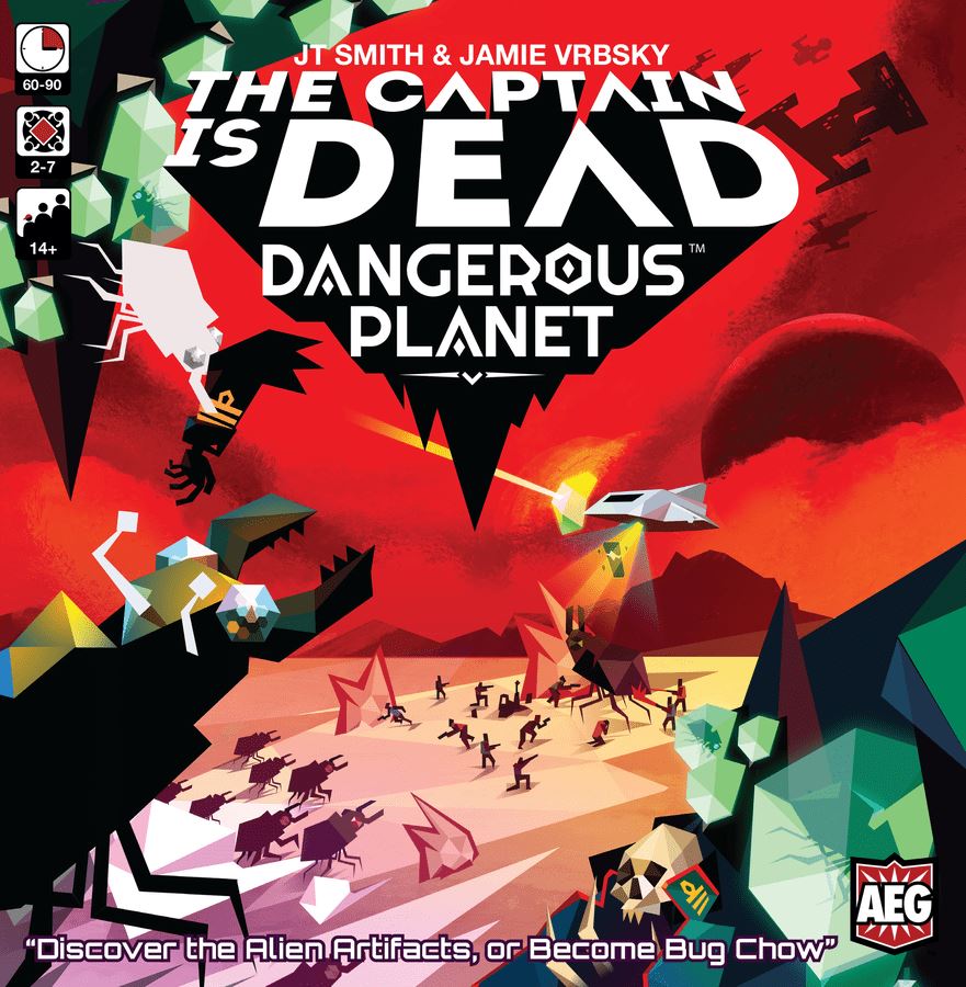The Captain Is Dead: Dangerous Planet Board Games AEG