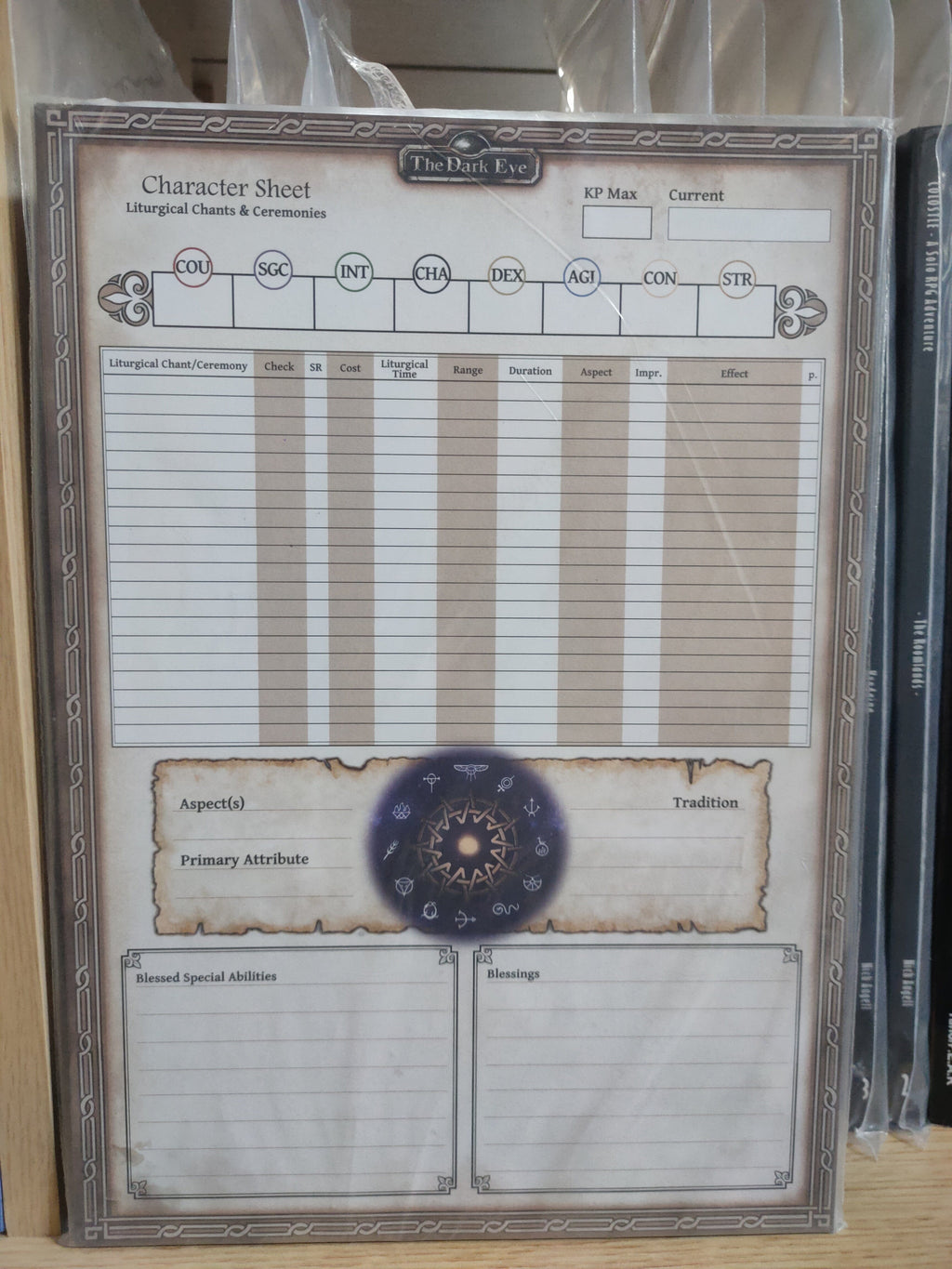 The Dark Eye: Sheets Pack Book Ulisses Spiele