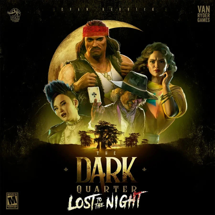 The Dark Quarter: Lost to the Night Board Games Lucky Duck Games 