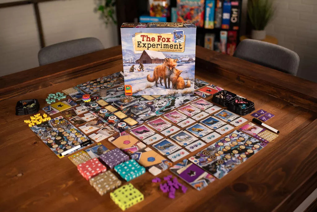 The Fox Experiment Board Games PANDASAURUS GAMES