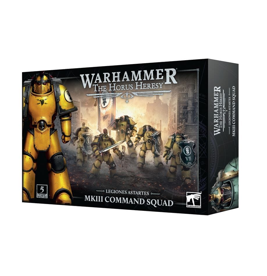 The Horus Heresy: Legiones Astartes - MKIII Command Squad Miniatures Games Workshop