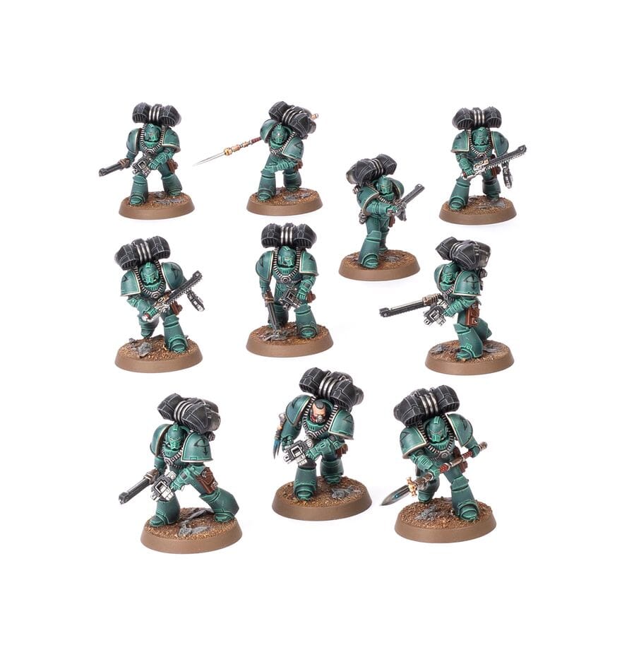 The Horus Heresy: Legiones Astartes - MKIV Assault Squad Miniatures Games Workshop 