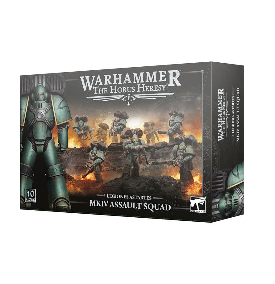The Horus Heresy: Legiones Astartes - MKIV Assault Squad Miniatures Games Workshop 