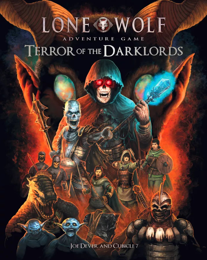 The Lone Wolf Adventure Game: Terror of the Darklords Hardcover RPG Cubicle Seven