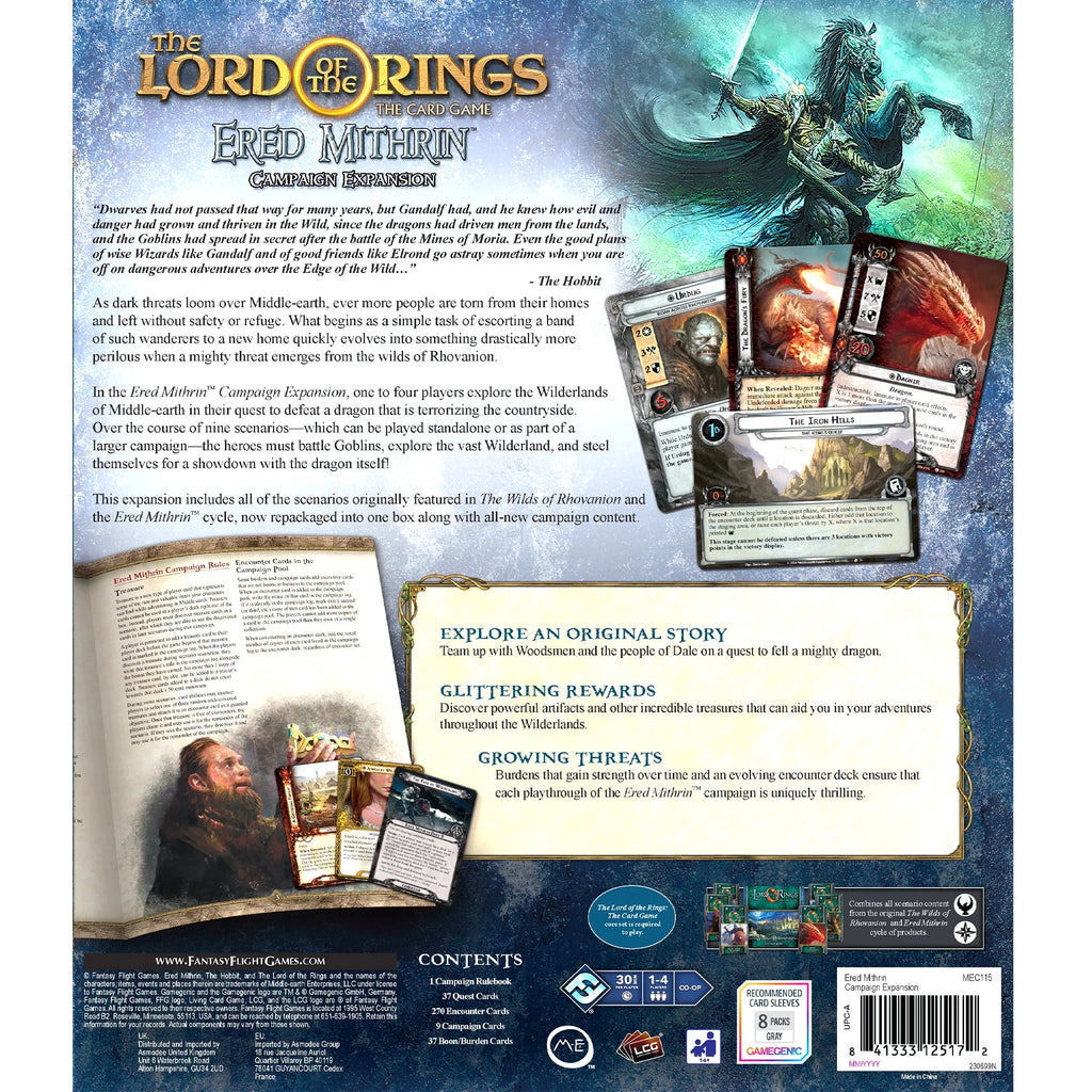 The Lord of the Rings LCG - Ered Mithrin Campaign Expansion LCG FFG