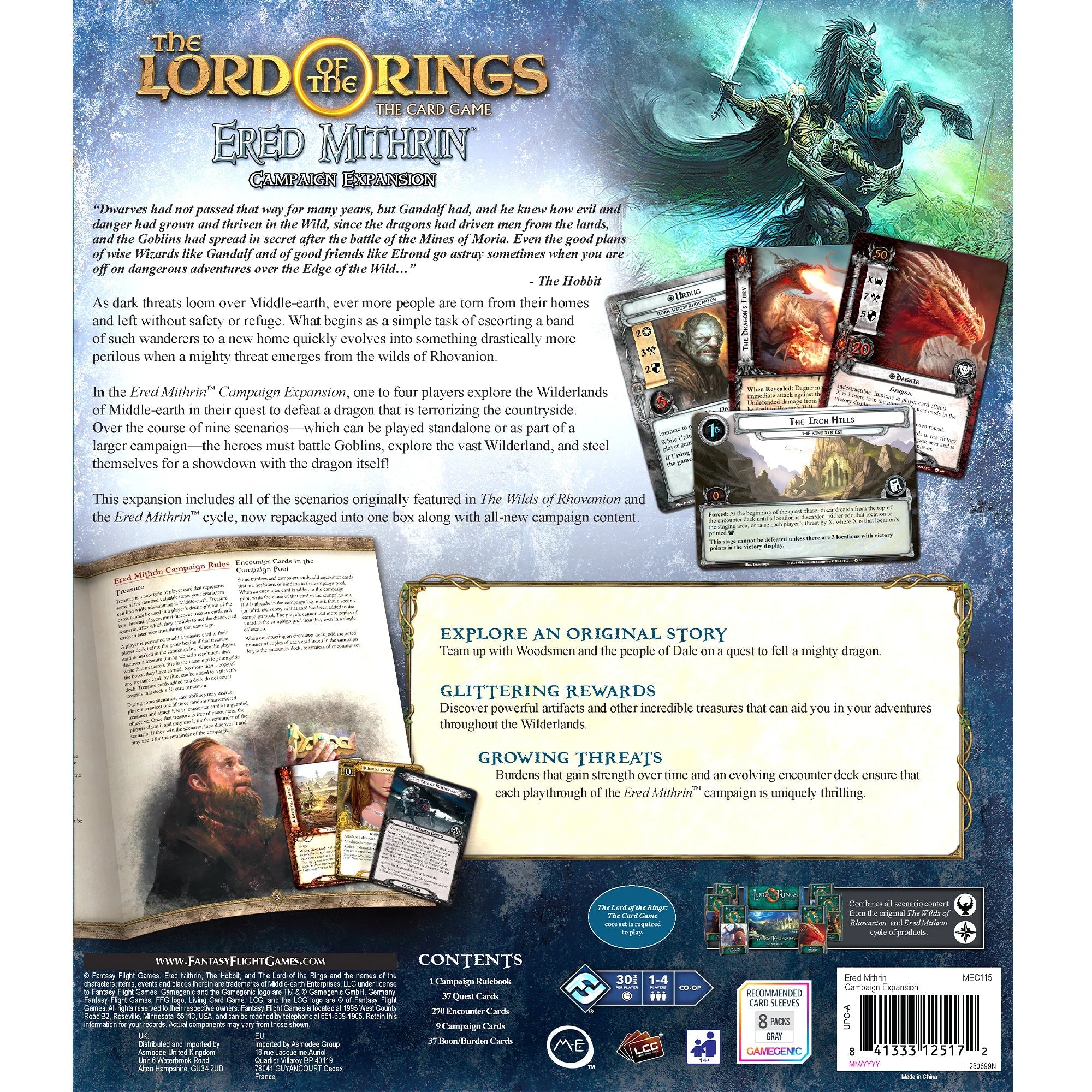 The Lord of the Rings LCG - Ered Mithrin Campaign Expansion LCG FFG