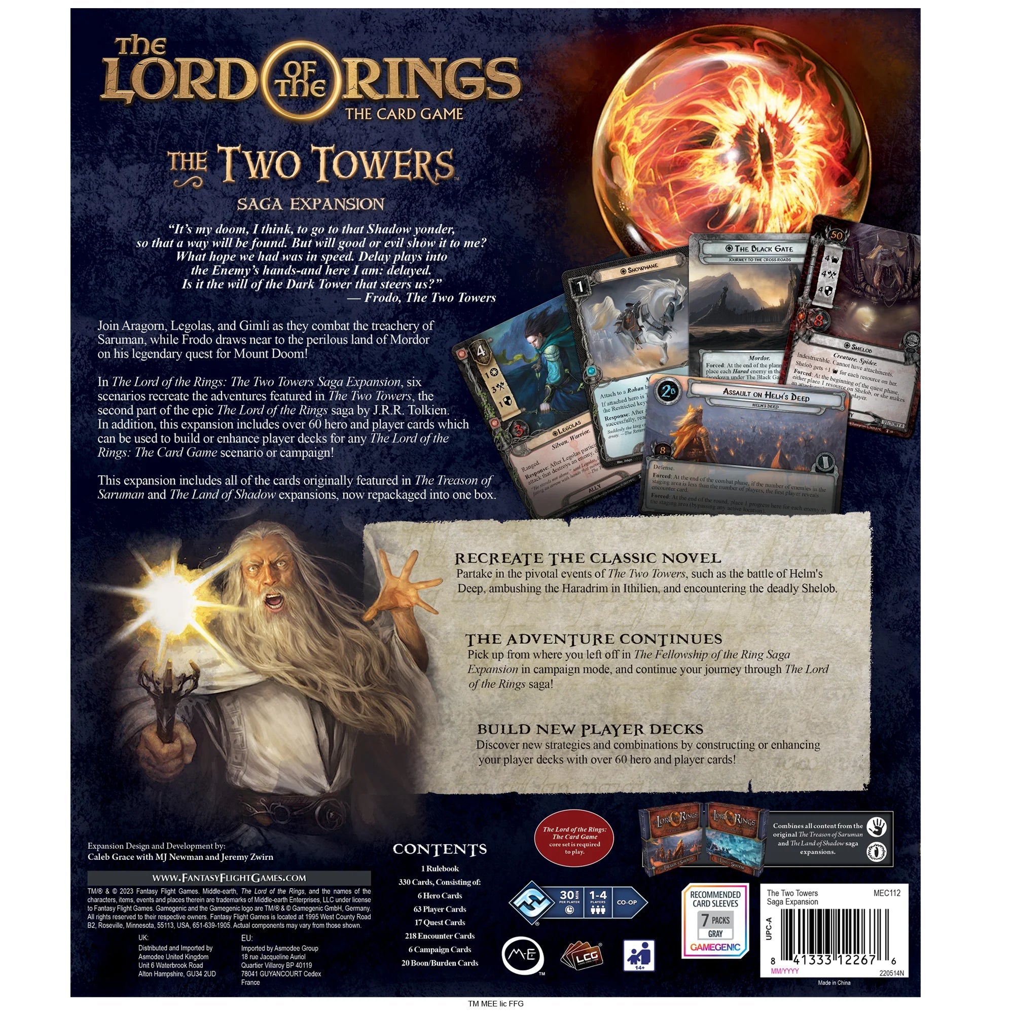 The Lord of the Rings LCG - The Two Towers Saga Expansion LCG FFG