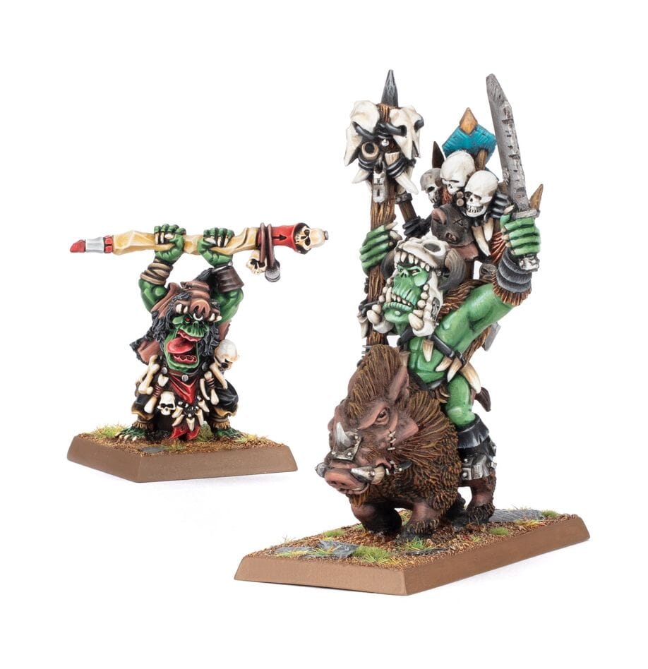 The Old World: Orc Shamans Miniatures Games Workshop