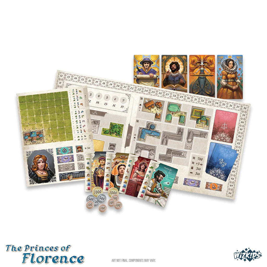 The Princes of Florence Board Games Wizkids