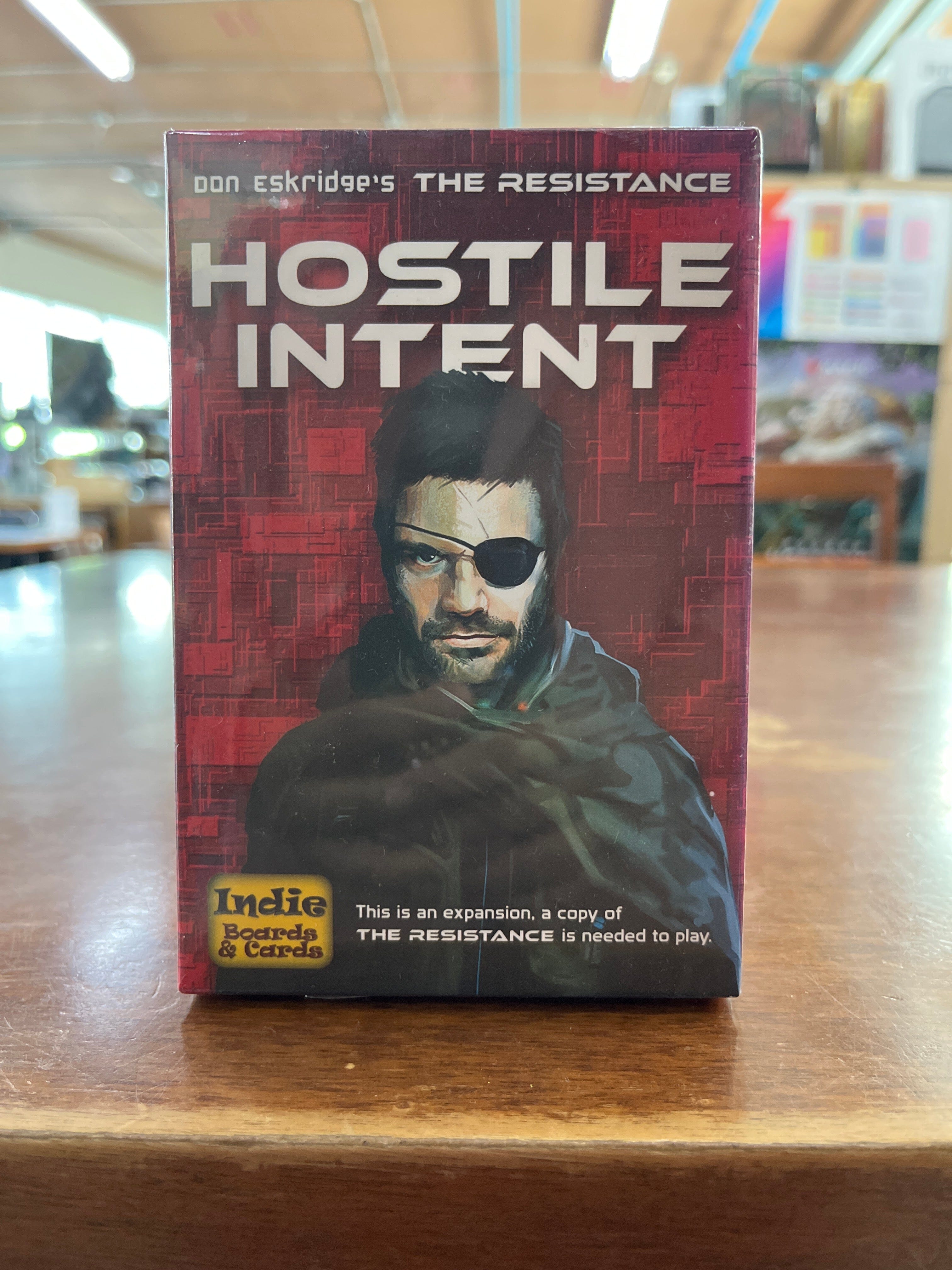 The Resistance: Hostile Intent Expansion Board Game Battlefield Bangkok