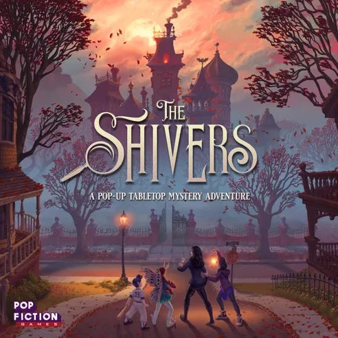 The Shivers Pop-Up Mystery Board Game Board Games Pop Fiction Games