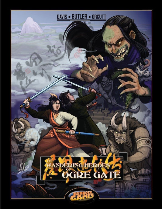 The Wandering Heroes of Ogre Gate RPG Bedrock Games 
