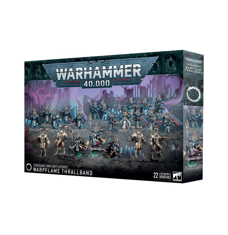 Thousand Sons Battleforce: Warpflame Thrallband Miniatures Games Workshop