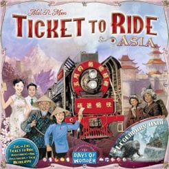 Ticket to Ride: Asia Map Collection 1 Board Games Asmodee