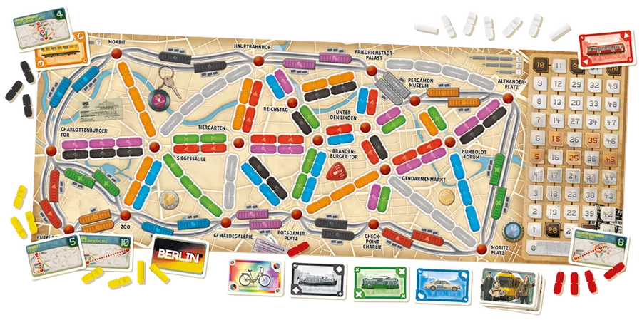Ticket To Ride: Berlin Board Games Days of Wonder