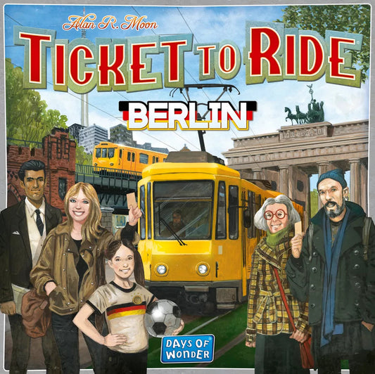 Ticket To Ride: Berlin Board Games Days of Wonder 