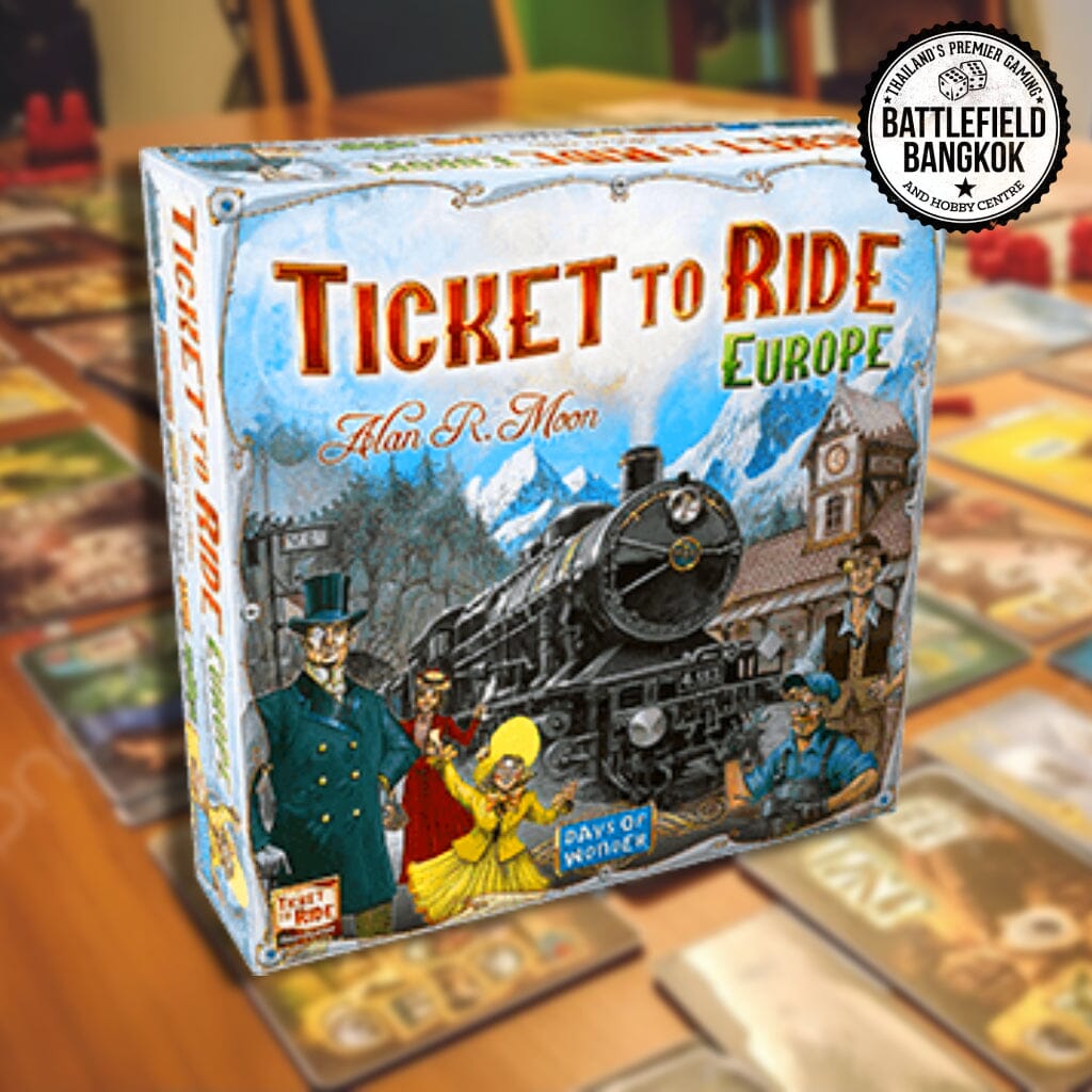 Ticket to Ride: Europe Edition [Boardgame] Board Games Days of Wonder 