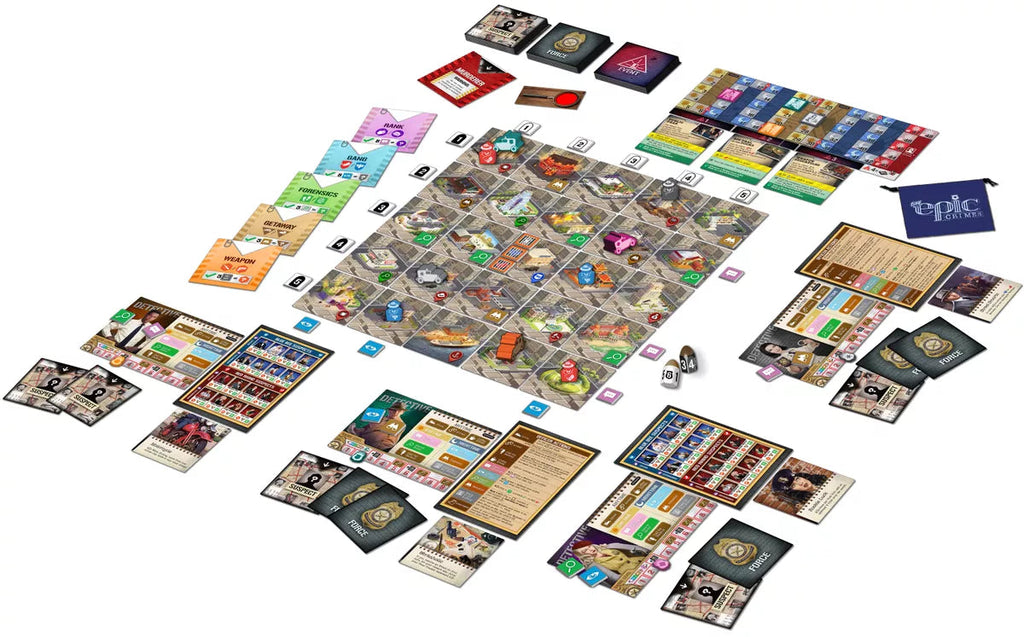 Tiny Epic Crimes Board Games Gamelyn
