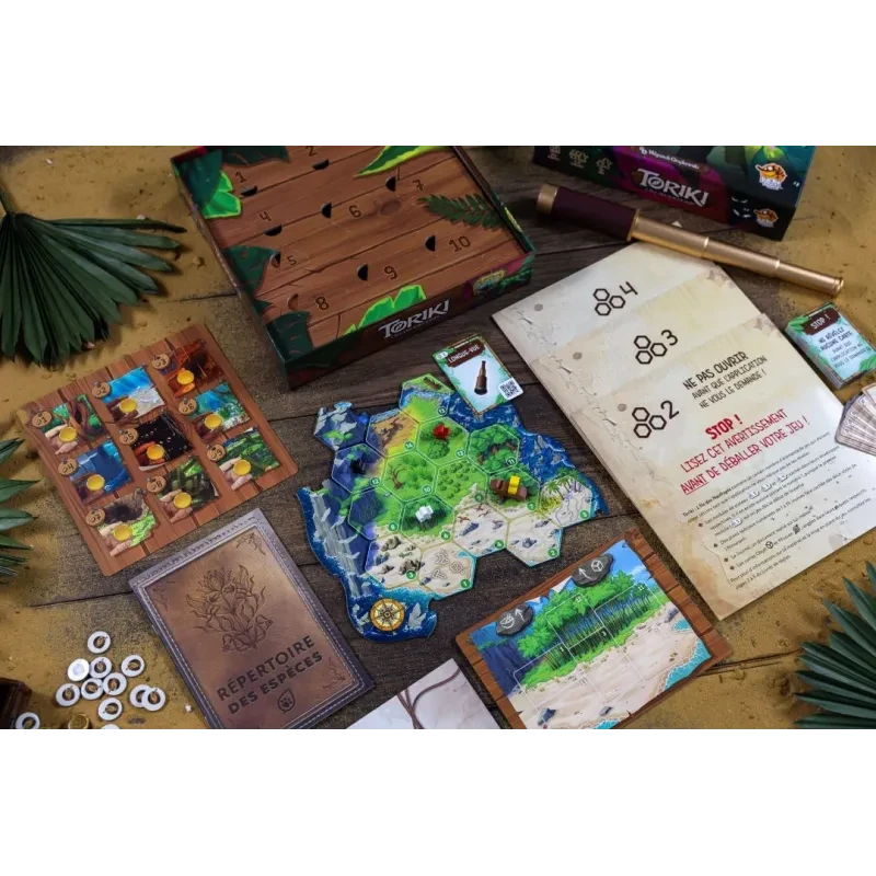 Toriki: The Castaway Island Board Games Lucky Duck Games